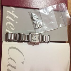 cartier tank francaise watch